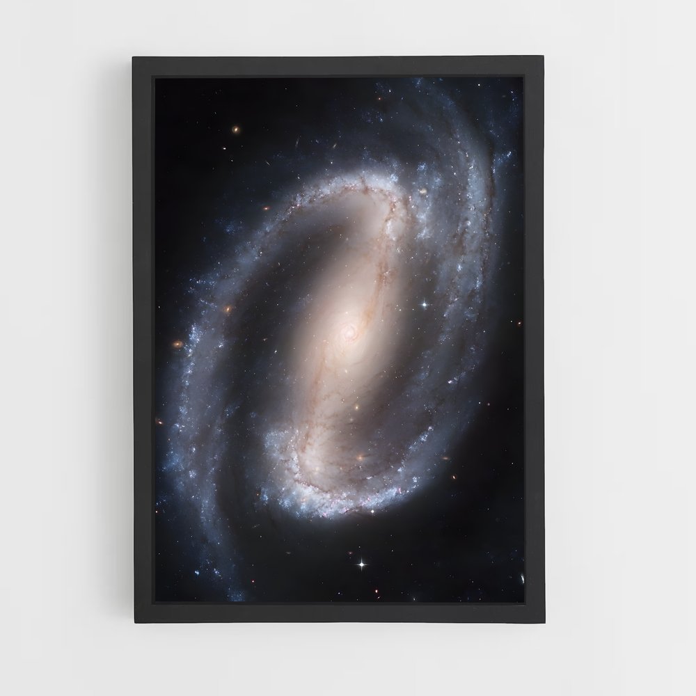 Poster Éblouissante galaxie spirale (vue 2)